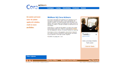 Desktop Screenshot of cora-acteurs.nl